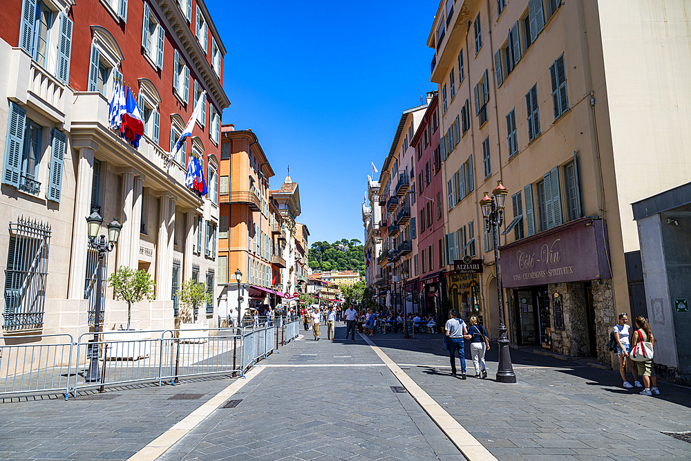 Historic town center, Nice, UNESCO World Heritage Site, Alpes Maritimes, French Riviera, France, Europe