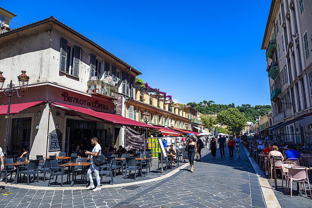 Historic town center, Nice, UNESCO World Heritage Site, Alpes Maritimes, French Riviera, France, Europe