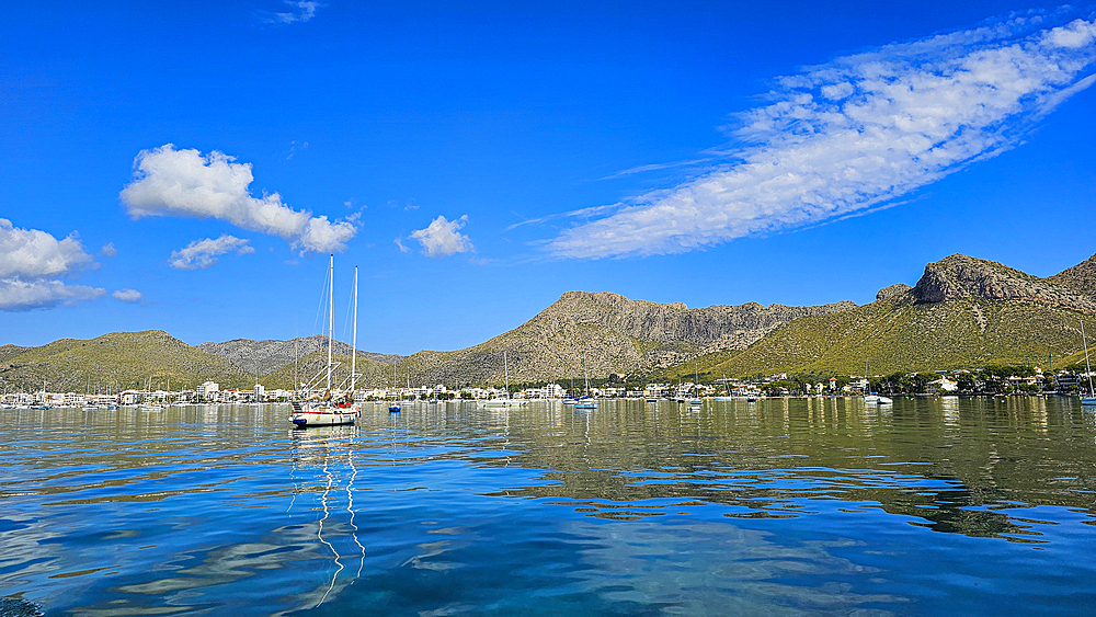 Bay of Pollenca, Mallorca, Balearic islands, Spain, Mediterranean, Europe