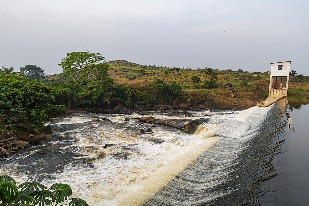 Miabi water reservoir, Mbuji Mayi, Eastern Kasai, Democratic Republic of Congo, Africa