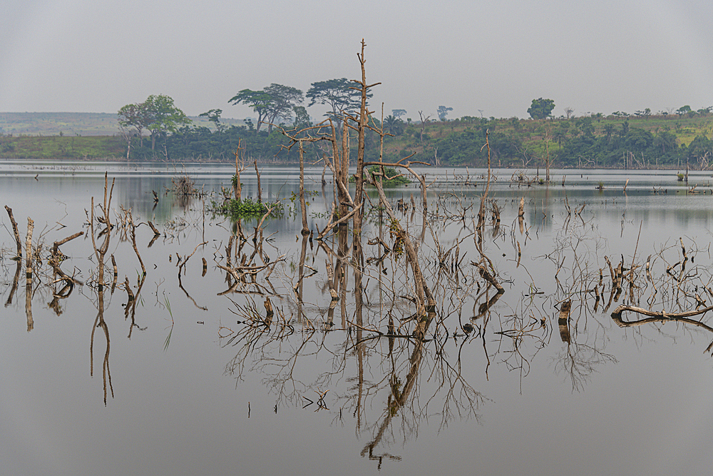 Miabi water reservoir, Mbuji Mayi, Eastern Kasai, Democratic Republic of Congo, Africa