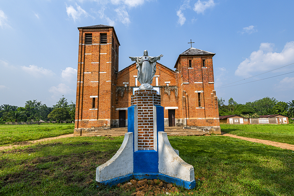 Church of Bamanya, Mbandaka, Equateur province, Democratic Republic of Congo, Africa