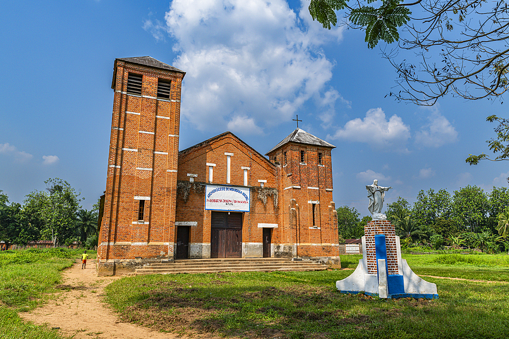 Church of Bamanya, Mbandaka, Equateur province, Democratic Republic of Congo, Africa