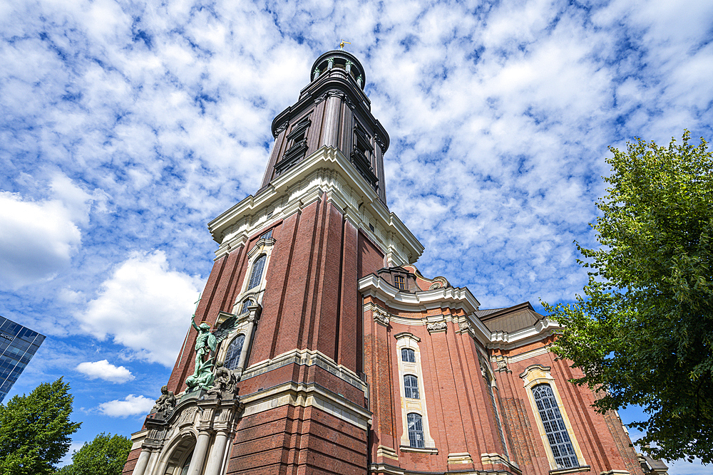 St. Michael's Church, Michel, Hamburg, Germany, Europe