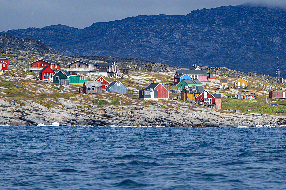 Little village of Oqaatsut, Western Greenland