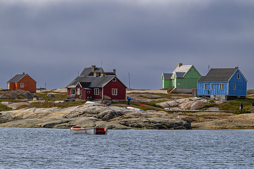 Little village of Oqaatsut, Western Greenland, Denmark, Polar Regions