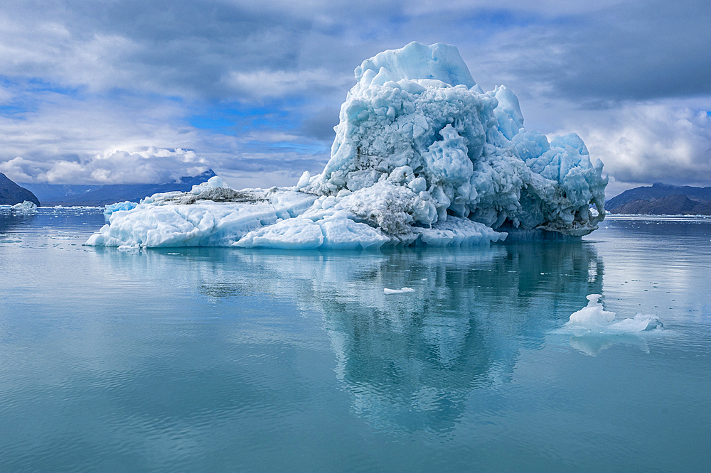 Spectacular iceberg in the Nuuk Icefjord, Western Greenland, Denmark, Polar Regions