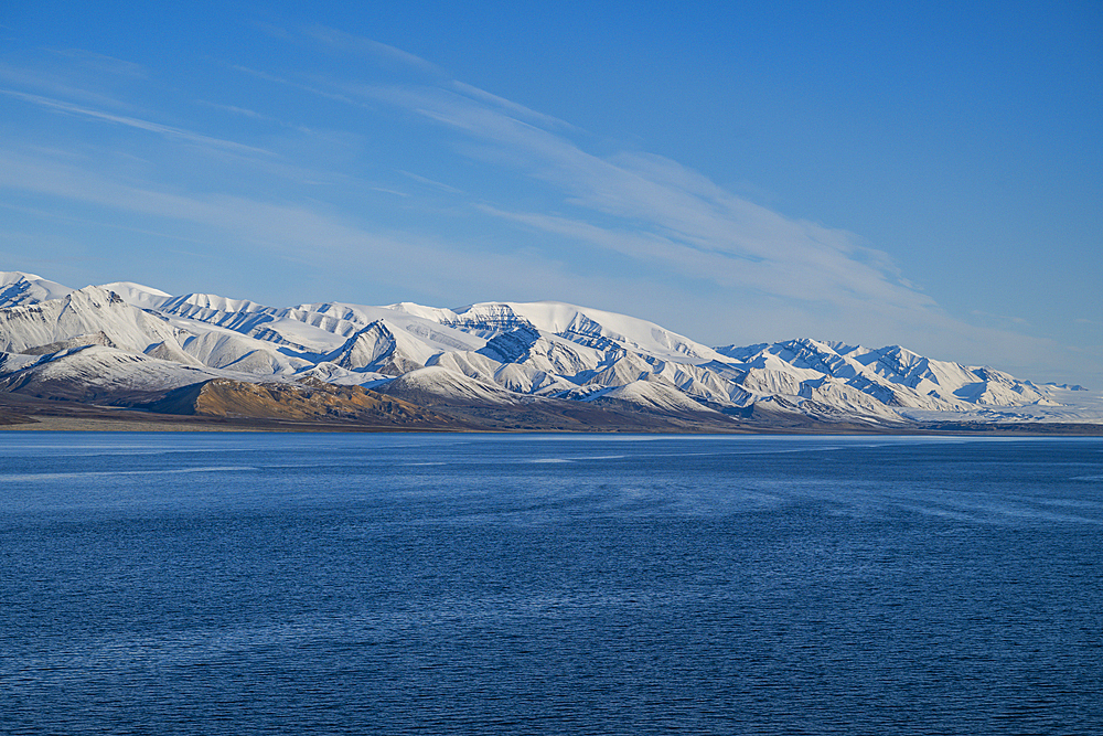 Mountainous landscape, Axel Heiberg island, Nunavut, Canadian Arctic, Canada, North America