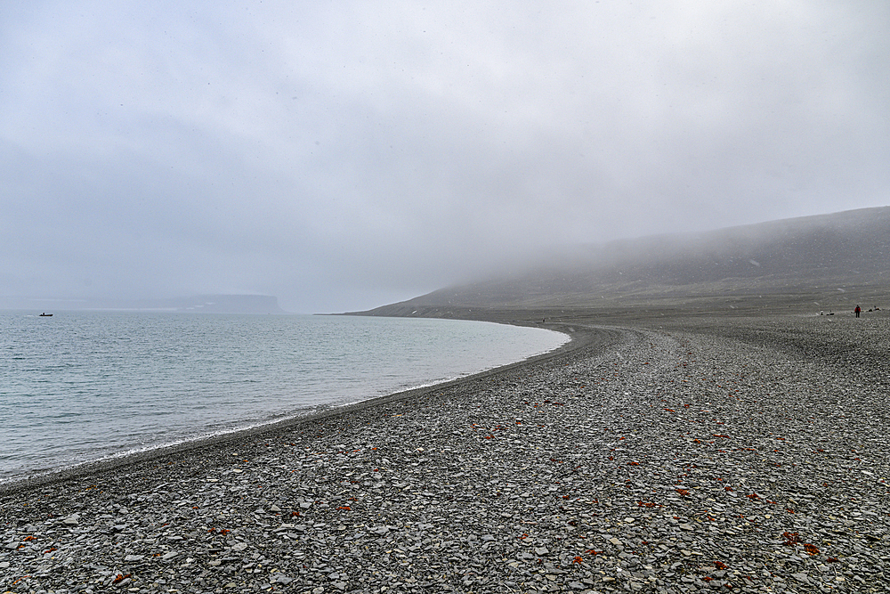 Rocky beach, Beechey island, Nunavut, Canadian Arctic, Canada, North America