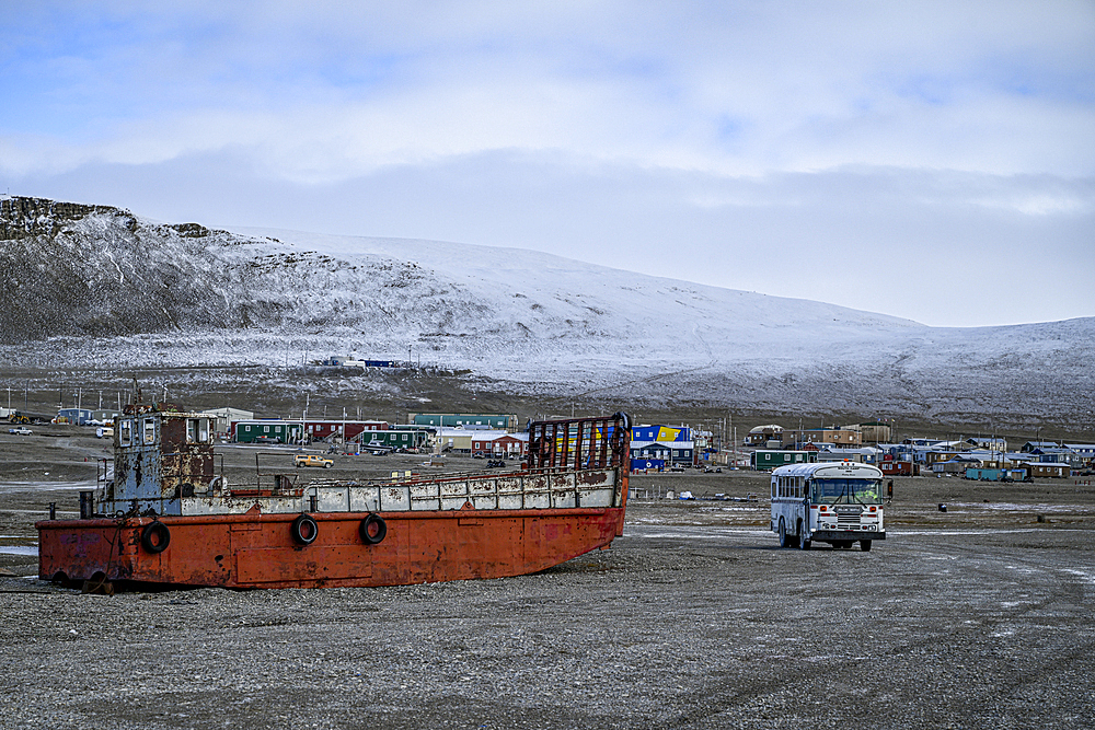 Resolute, Inuit hamlet, Cornwallis island, Nunavut, Canadian Arctic, Canada, North America