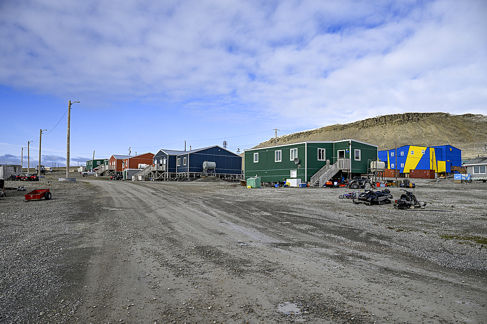 Resolute, Inuit hamlet, Cornwallis island, Nunavut, Canadian Arctic, Canada, North America