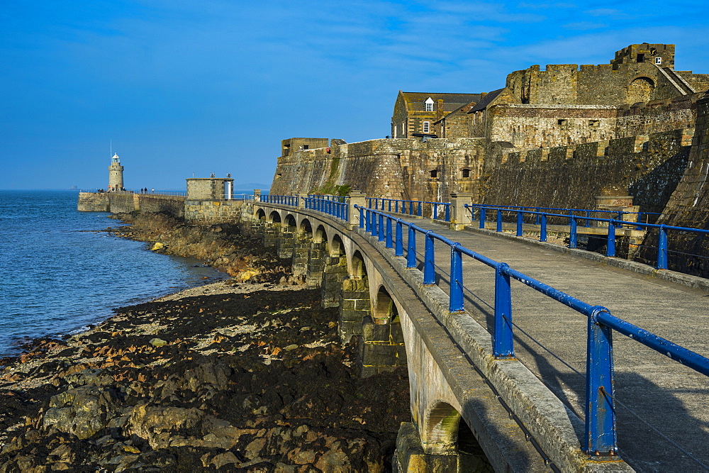 Cornet Castle, Saint Peter Port, Guernsey, Channel Islands, United Kingdom, Europe 