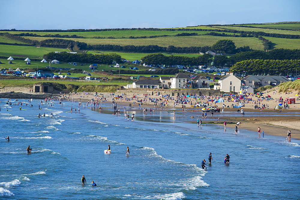 Croyde Beach, Cornwall, England, United Kingdom, Europe