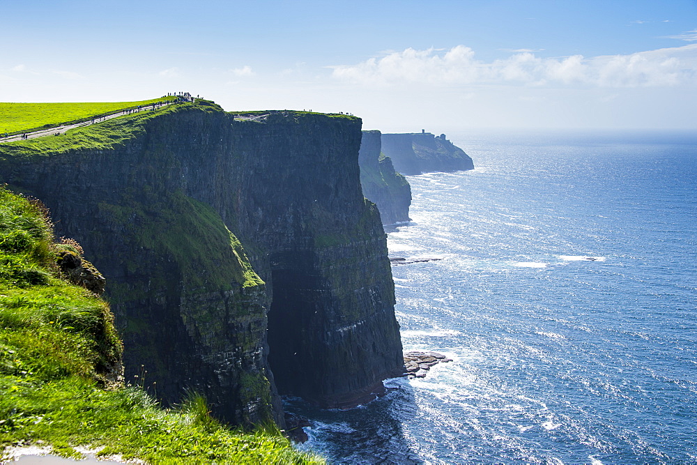 Cliffs of Moher, The Burren, County Clare, Munster, Republic of Ireland, Europe