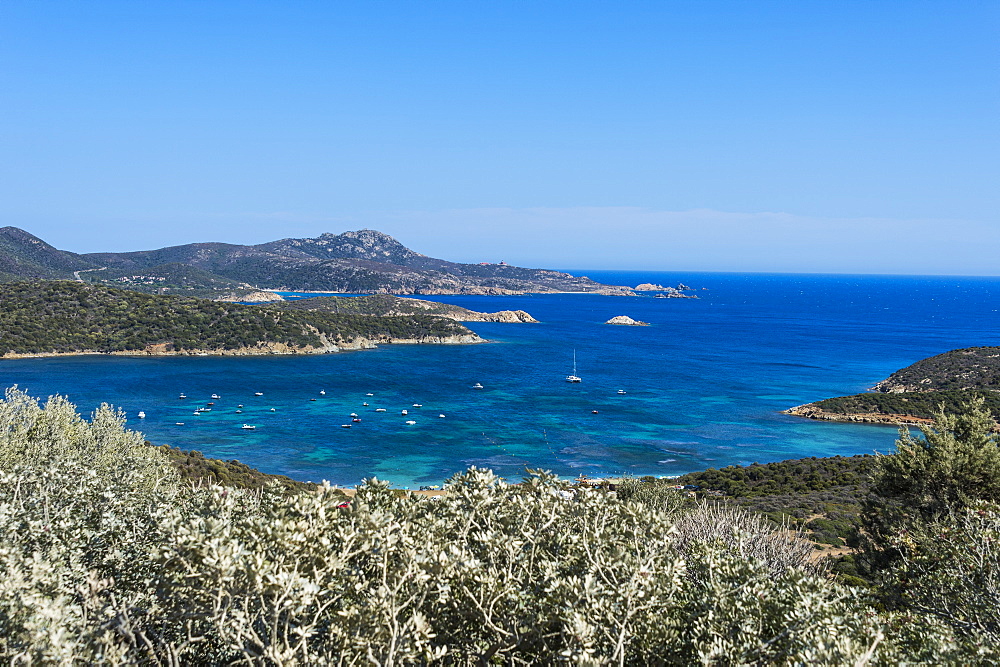 Beautiful bays in the Costa del Sud, Sardinia, Italy, Mediterranean, Europe