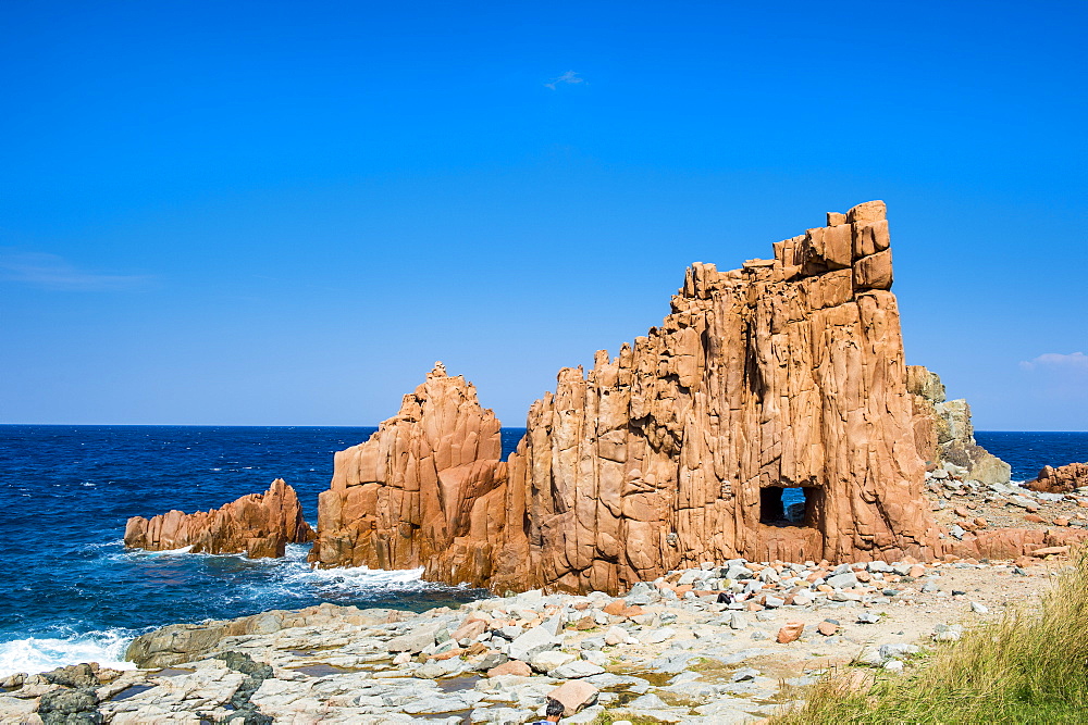 Beach of Rocce Rosse, Arbatax, Sardinia, Italy, Mediterranean, Europe