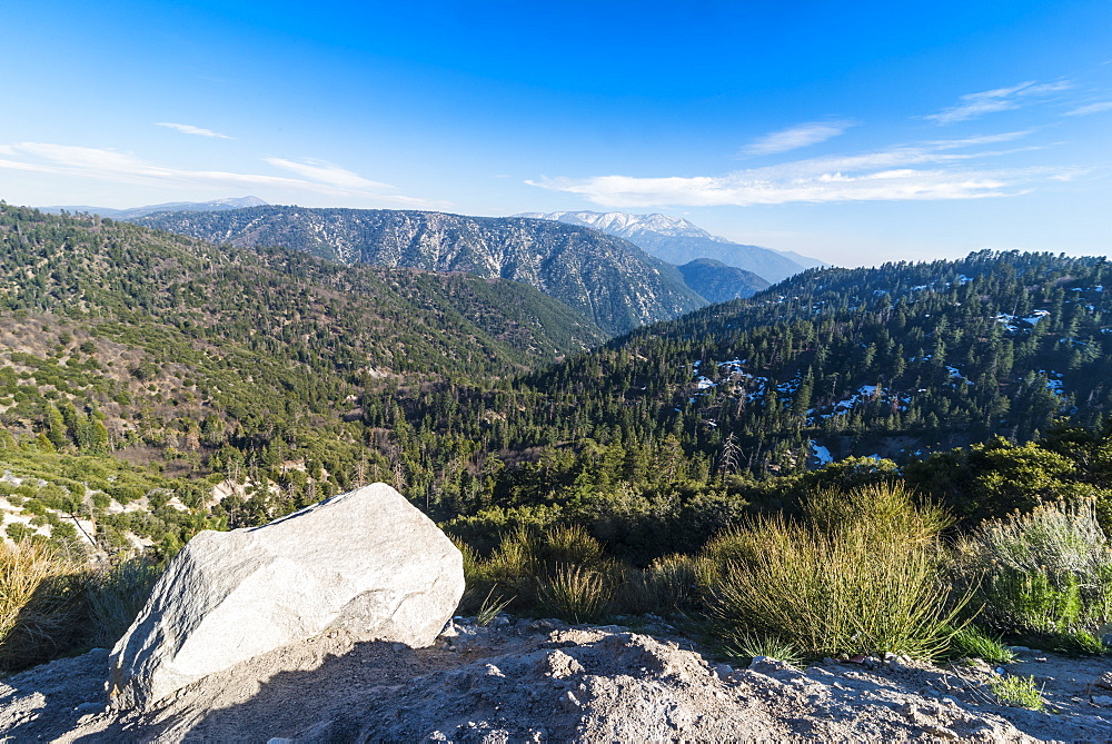 Big Bear Mountain in the San Bernardino Mountains, California, United States of America, North America