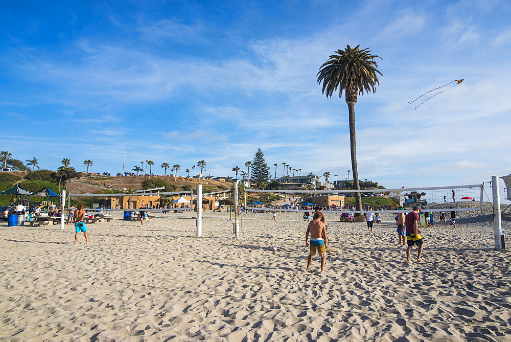 Beach of Encinitas, California, United States of America, North America