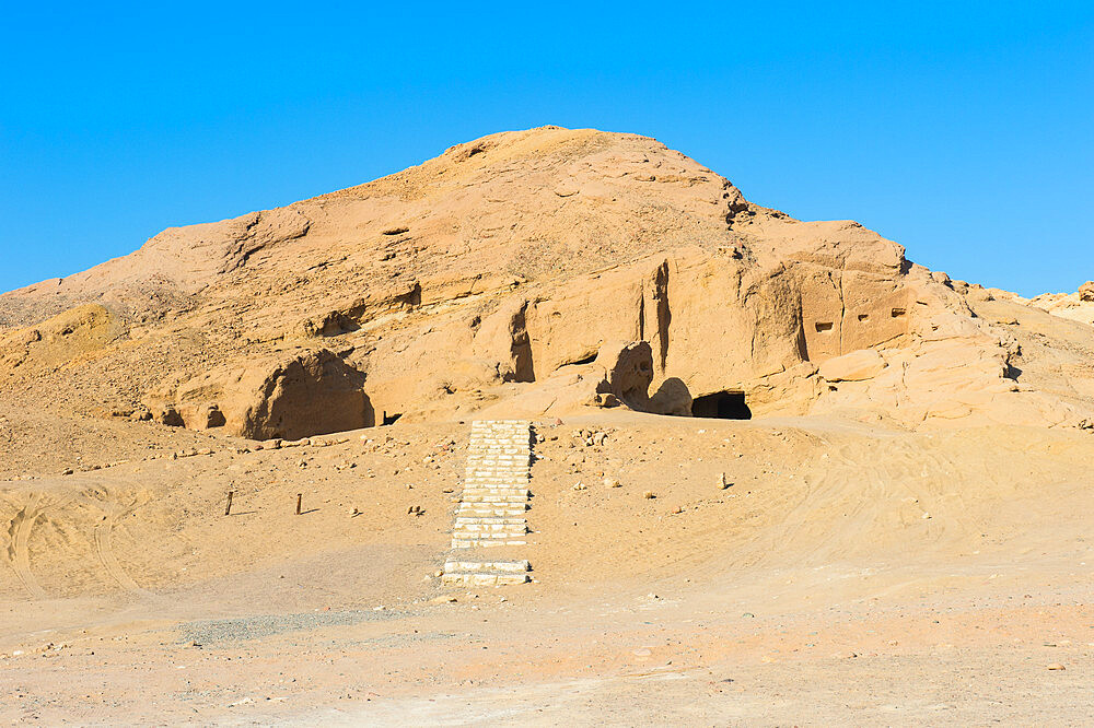 Al Bidea Nabataean cemetery, Tobuk province, Saudi Arabia, Middle East