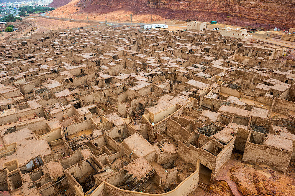 The old ghost town of Al Ula, Saudi Arabia, Middle East