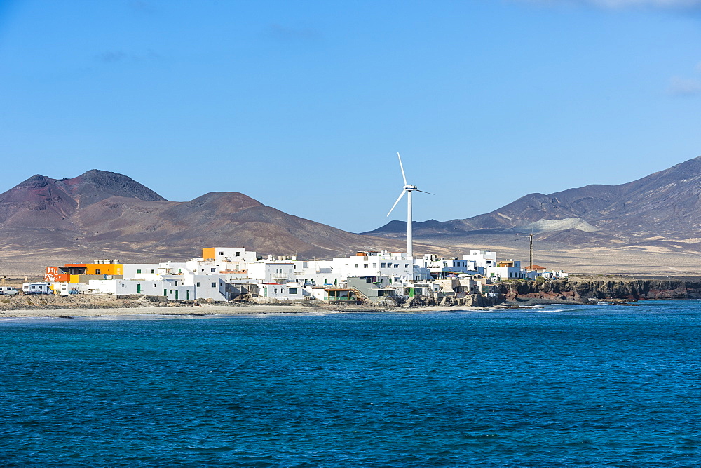 Puerto de la Cruz village in the very south, Fuerteventura, Canary Islands, Spain, Atlantic, Europe