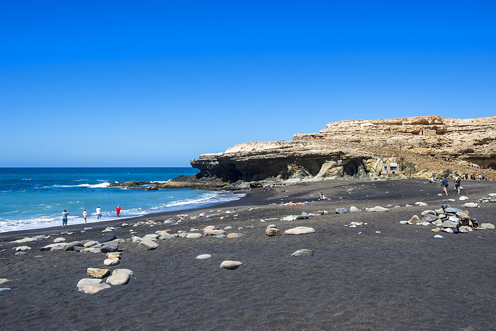 Ajuy Beach, Puerto de la Pena, Fuerteventura, Canary Islands, Spain, Atlantic, Europe