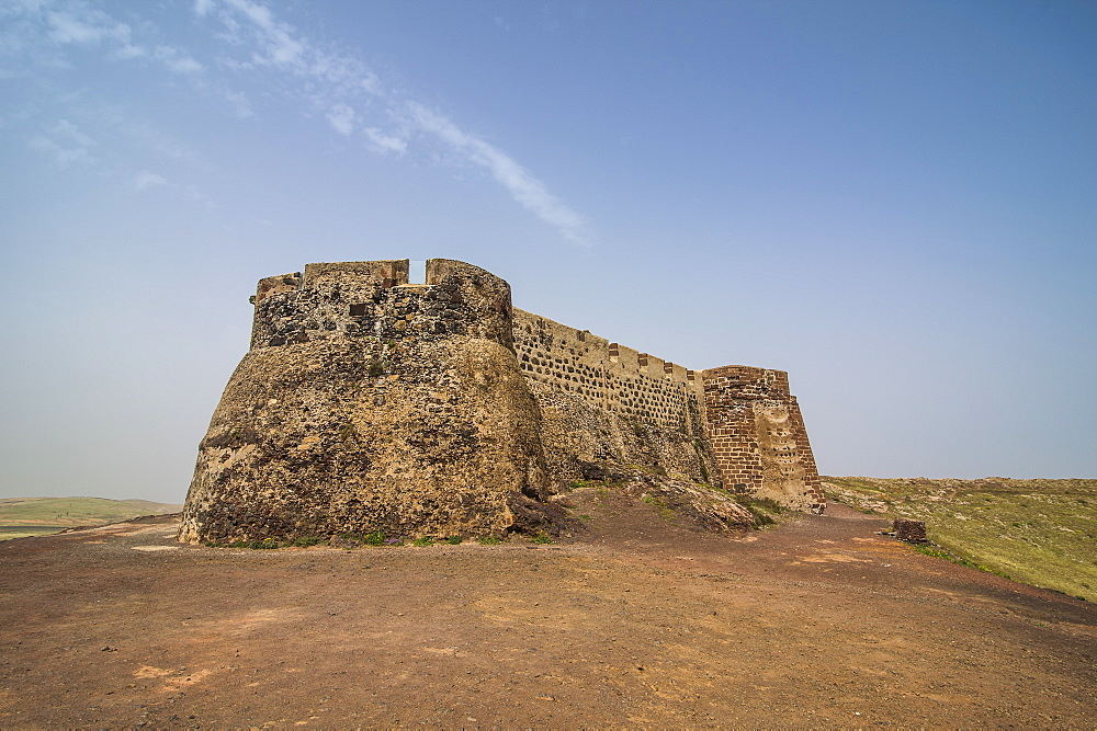 Castle Santa Barbara, Teguise, Lanzarote, Canary Islands, Spain, Atlantic, Europe