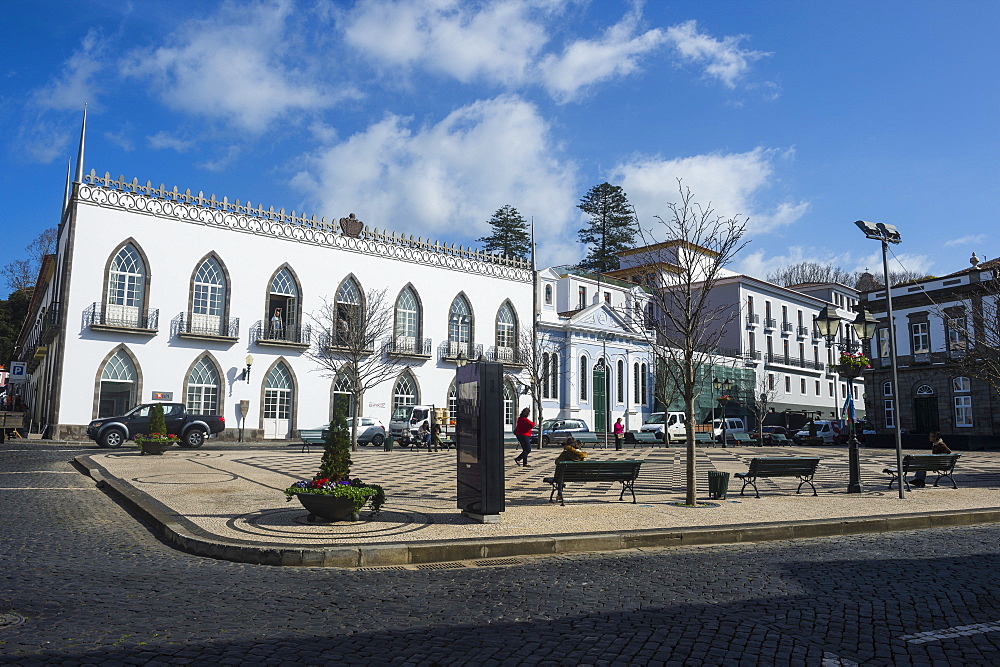 The old town, Angra do Heroismo, UNESCO World Heritage Site, Island of Terceira, Azores, Portugal, Atlantic, Europe