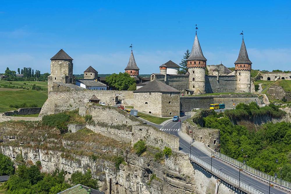 Kamianets-Podilskyi Castle, Kamianets-Podilskyi, Ukraine, Europe