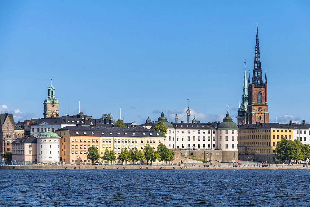 View over the old town Gamla Stan, Stockholm, Sweden, Scandinavia, Europe