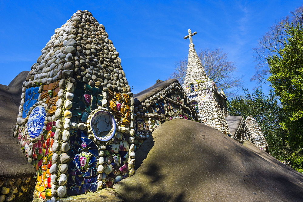 Wonderful ornamented Little Chapel, Guernsey, Channel Islands, United Kingdom, Europe 