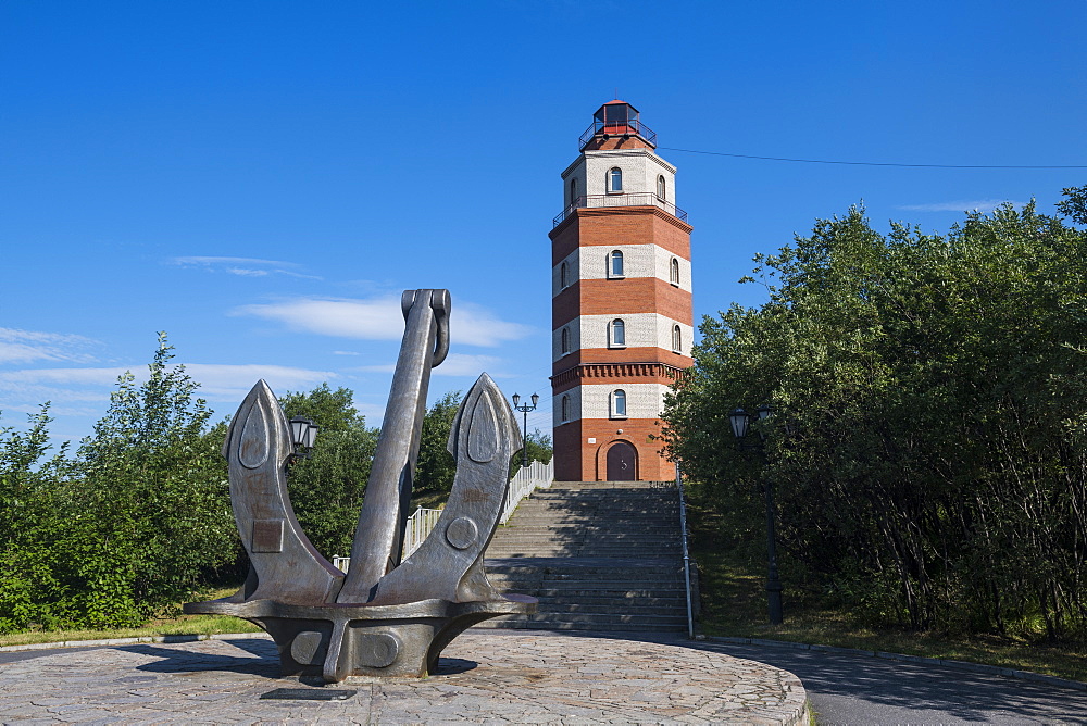 Monument of Sailors of the Kursk in Murmansk, Russia, Europe