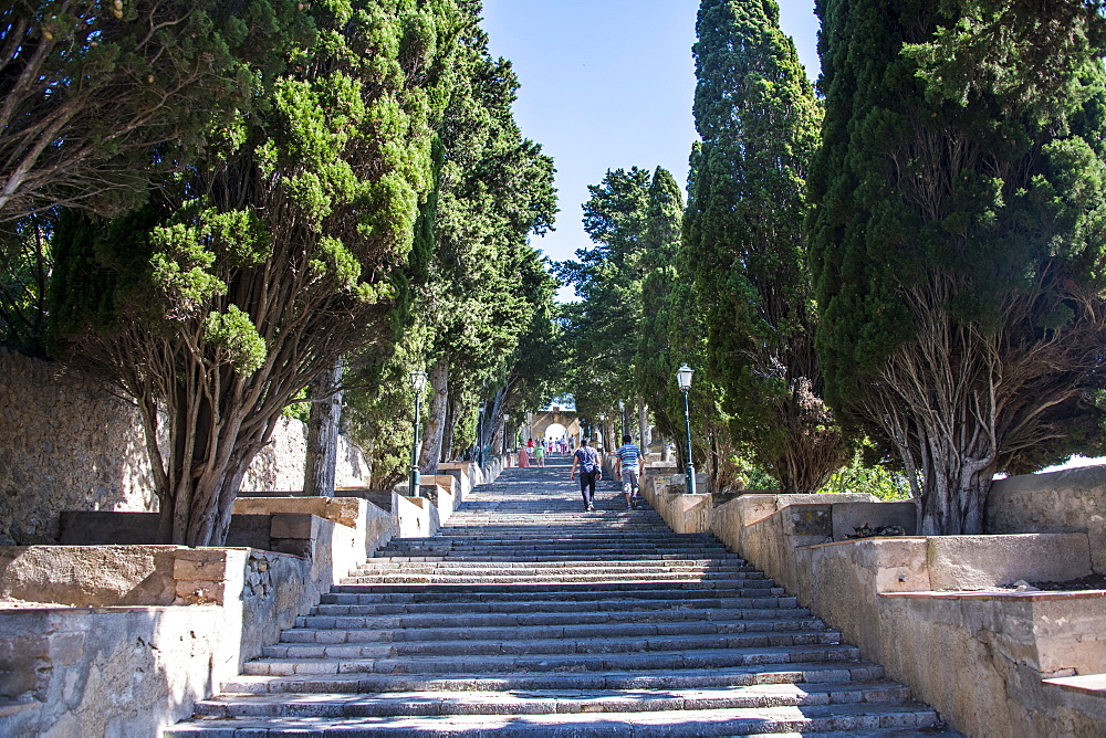 Sanctuary of Sant Salvador, Arta, Mallorca, Balearic Islands, Spain, Mediterranean, Europe