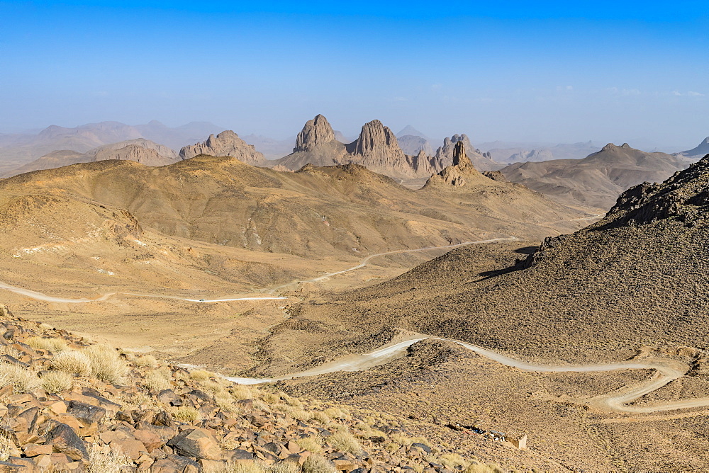 Mountains of Assekrem, Tamanrasset, Hoggar mountains, Algeria, North Africa, Africa