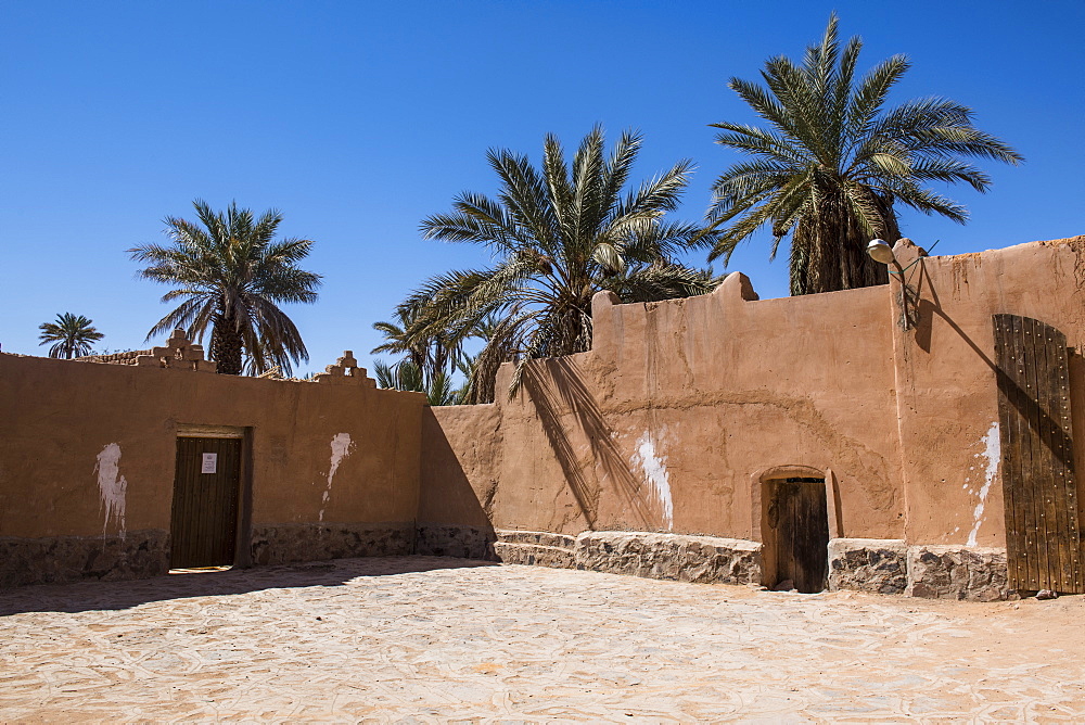 Old Ksar, old town of Beni Abbes, Sahara, Algeria, North Africa, Africa