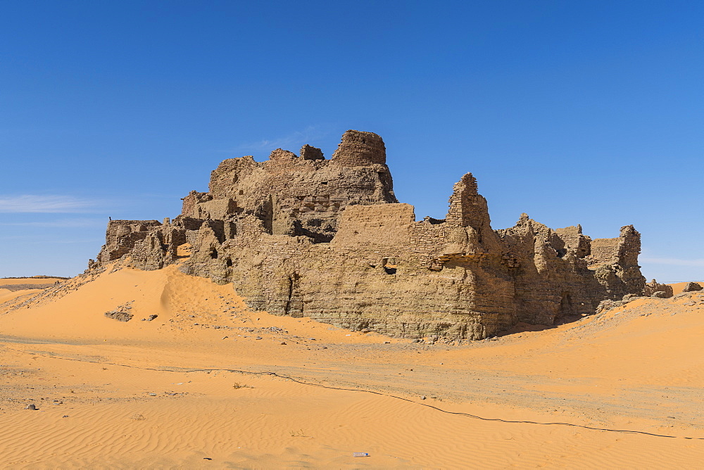 Old ksar, old town in the Sahara Desert, near Timimoun, western Algeria, North Africa, Africa