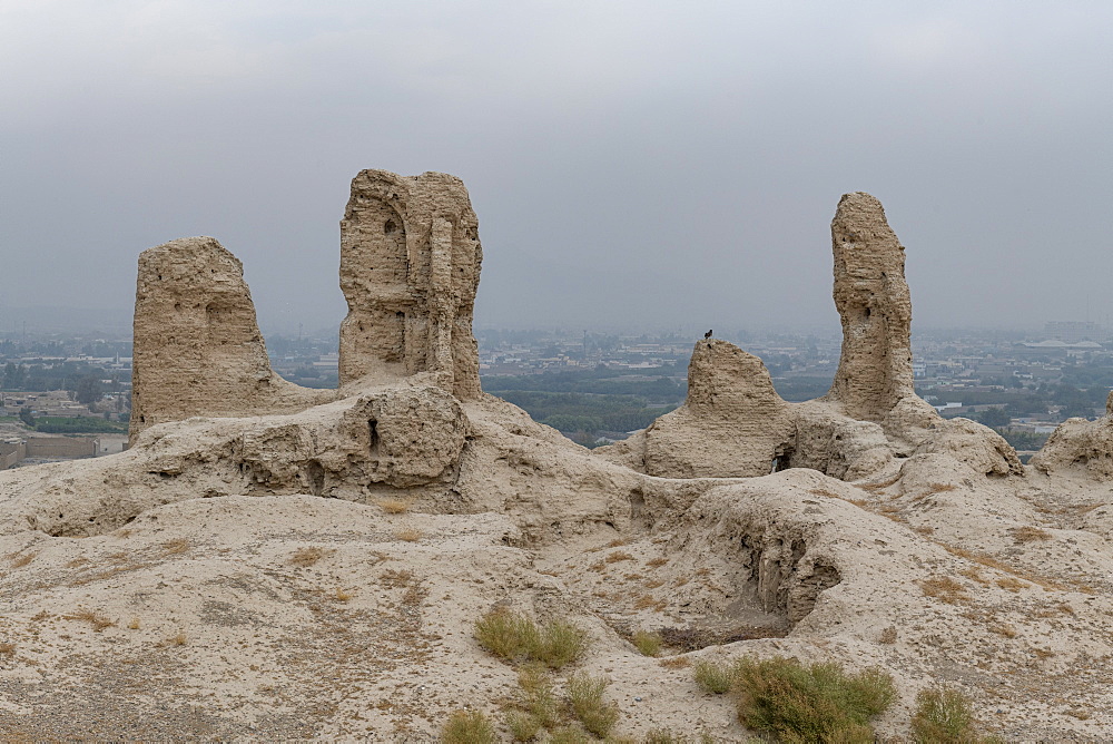 Ruins of old Kandahar, Zorr Shar, founded by Alexander the Great, Kandahar, Afghanistan, Asia