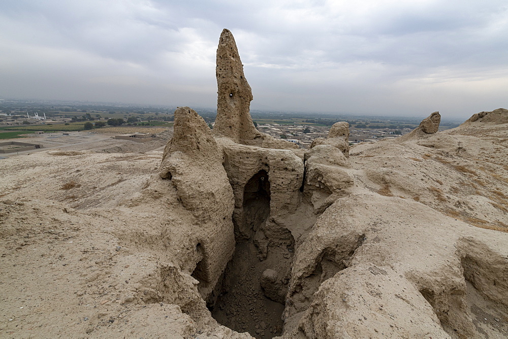 Ruins of old Kandahar, Zorr Shar, founded by Alexander the Great, Kandahar, Afghanistan, Asia