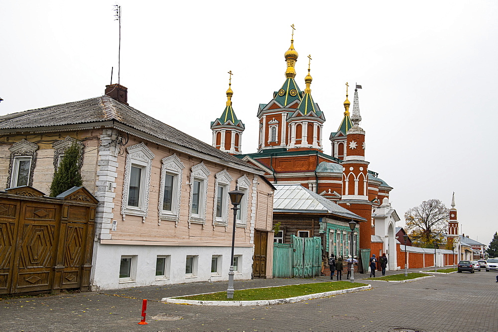 Church of St. Nicholas in Posada, Kolomna, Moscow Oblast, Russia, Eurasia