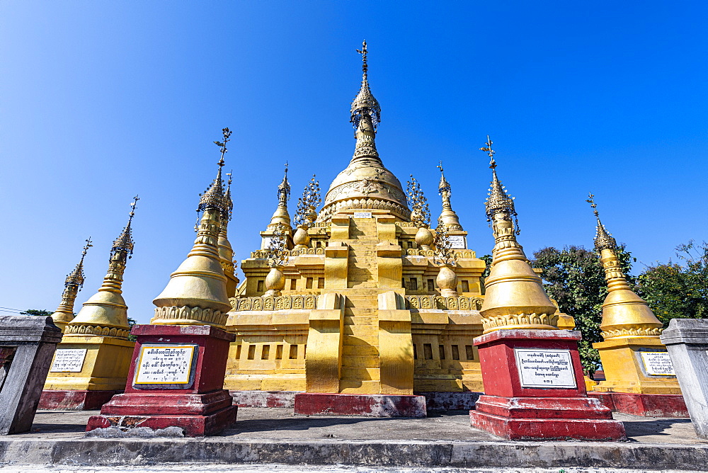 Aung Zay Yan Aung Pagoda, Myitkyina, Kachin state, Myanmar (Burma), Asia