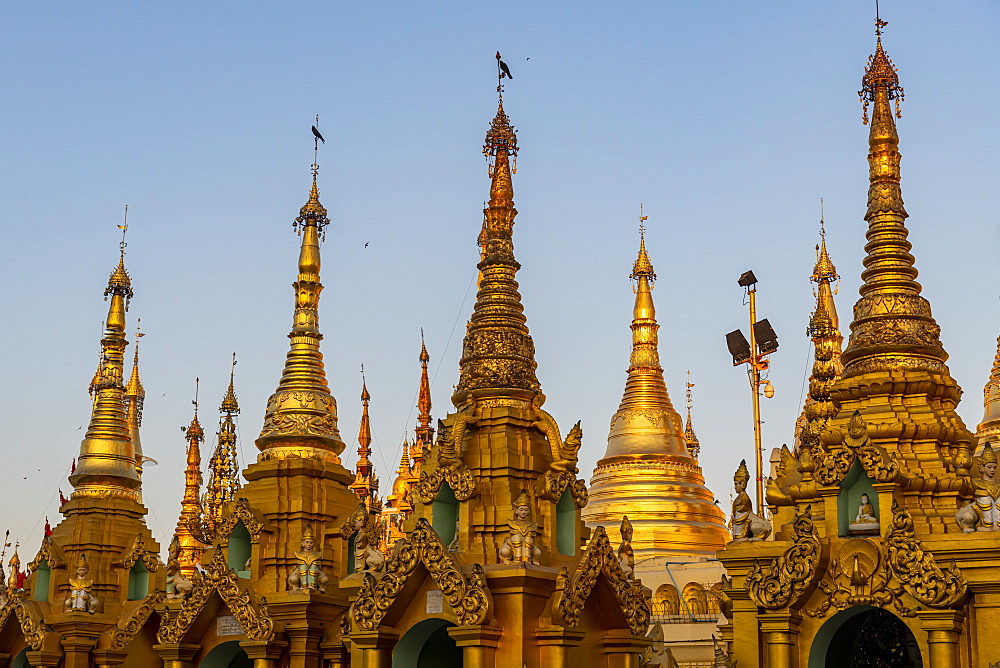 Shwedagon pagoda, Yangon (Rangoon), Myanmar (Burma), Asia