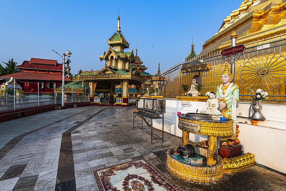 Shwe Taung Sar Pagoda, Payagyi, Dawei, Mon state, Myanmar (Burma), Asia