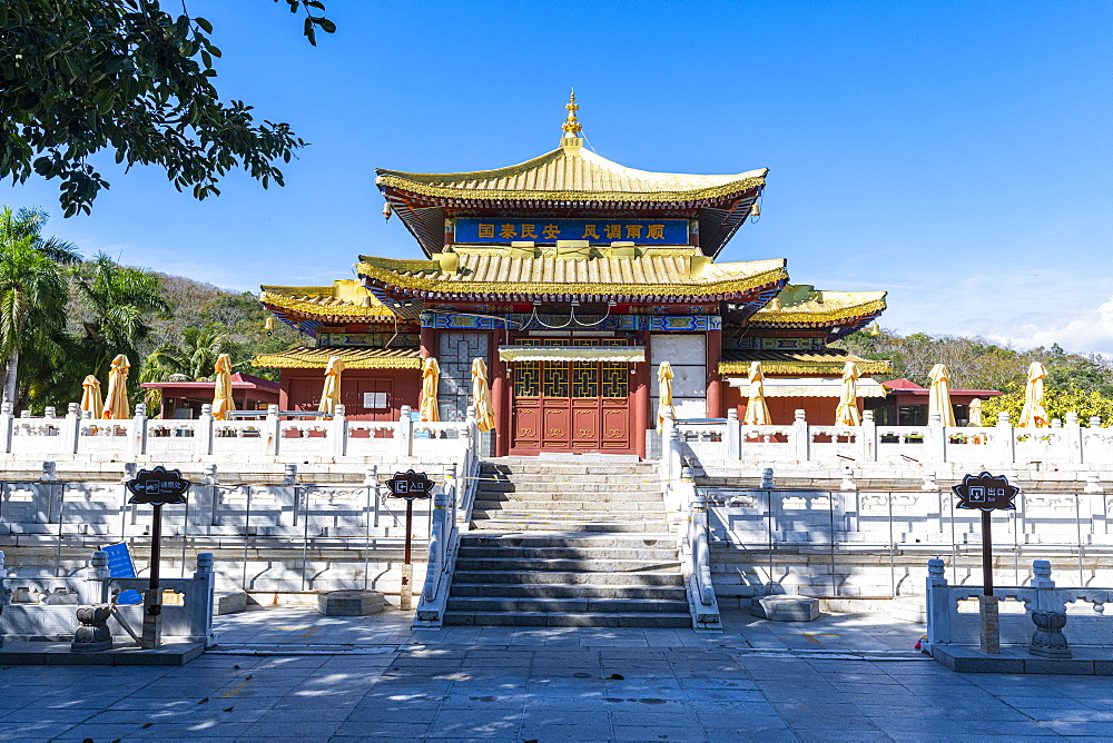 Buddhist temple, Nanshan Temple, Sanya, Hainan, China, Asia