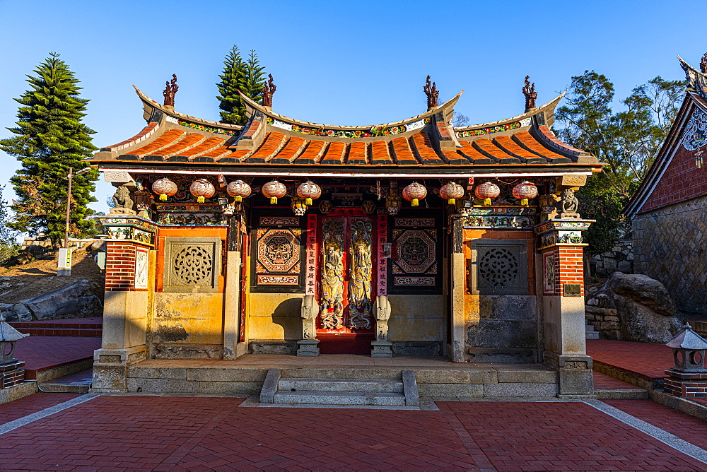 Traditional houses in Zhu Shan Village, Kinmen island, Taiwan, Asia