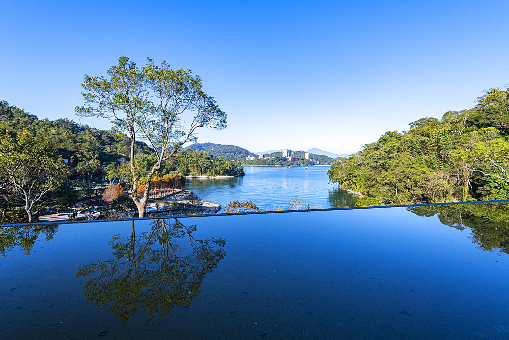 Xiangshan Scenic Outlook, Sun Moon Lake, National Scenic Area, Nantou county, Taiwan, Asia