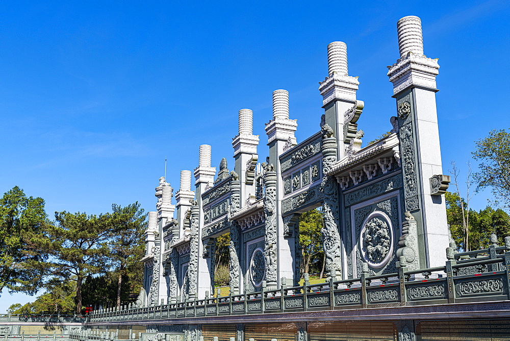 Wenwu temple, Sun Moon Lake, National Scenic Area, Nantou county, Taiwan, Asia