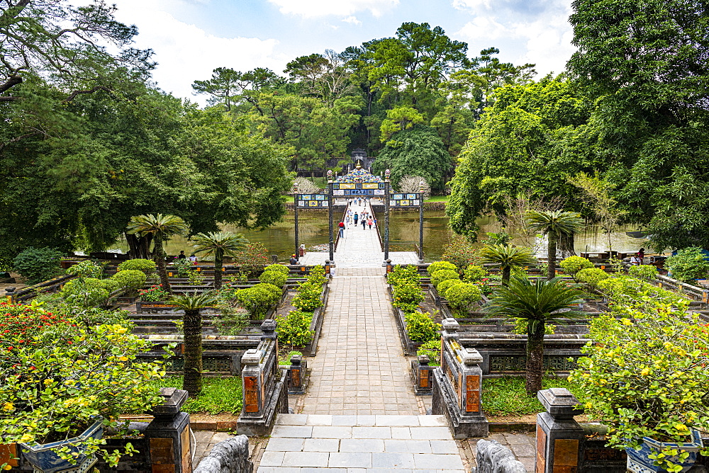 Minh Mang Tomb, Hue, UNESCO World Heritage Site, Vietnam, Indochina, Southeast Asia, Asia