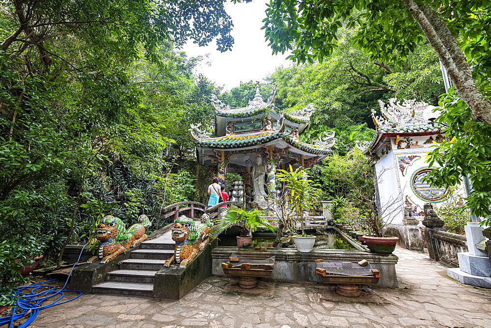 Buddhist Pagoda, Marble Mountains, Da Nang, Vietnam, Indochina, Southeast Asia, Asia