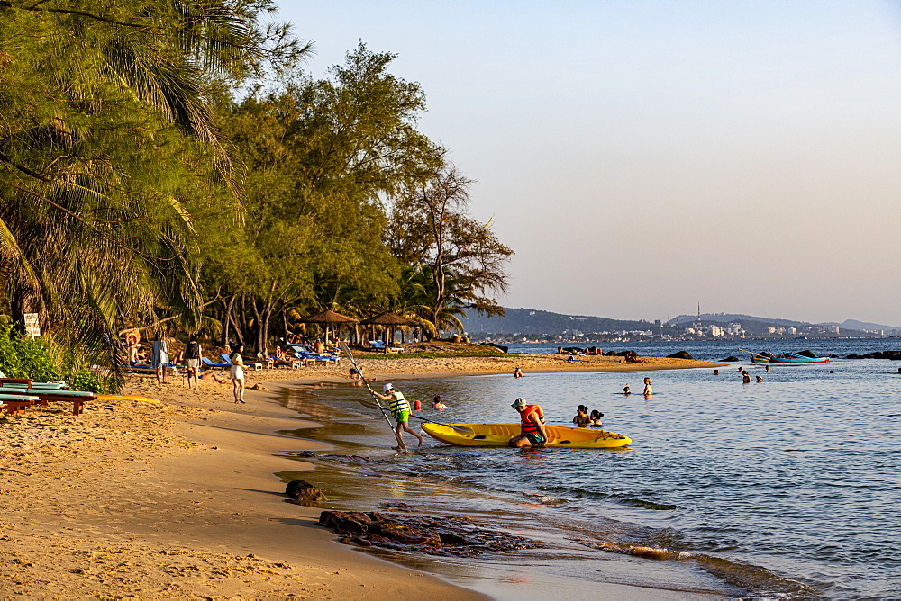 Ong Lang beach, island of Phu Quoc, Vietnam, Indochina, Southeast Asia, Asia