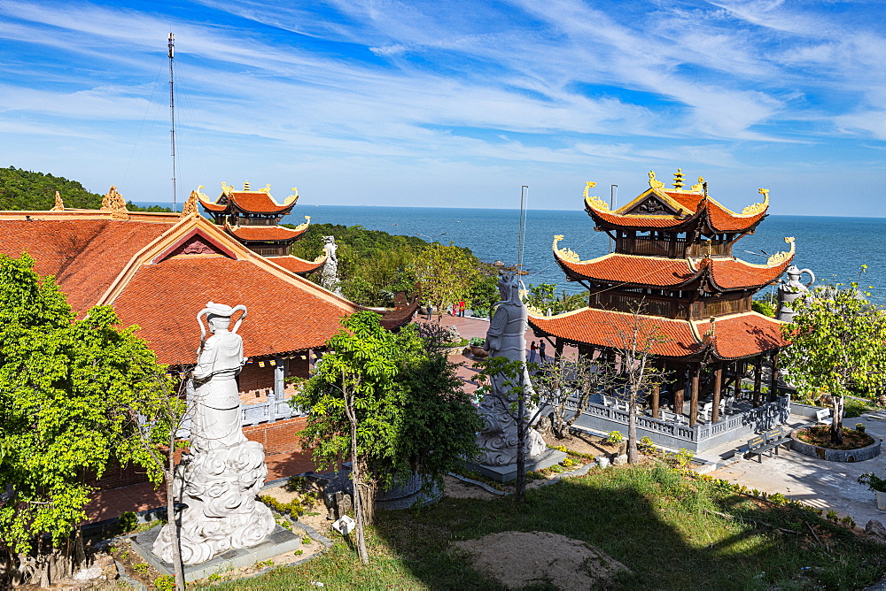 Ho Quoc Pagoda Buddhist temple, island of Phu Quoc, Vietnam, Indochina, Southeast Asia, Asia